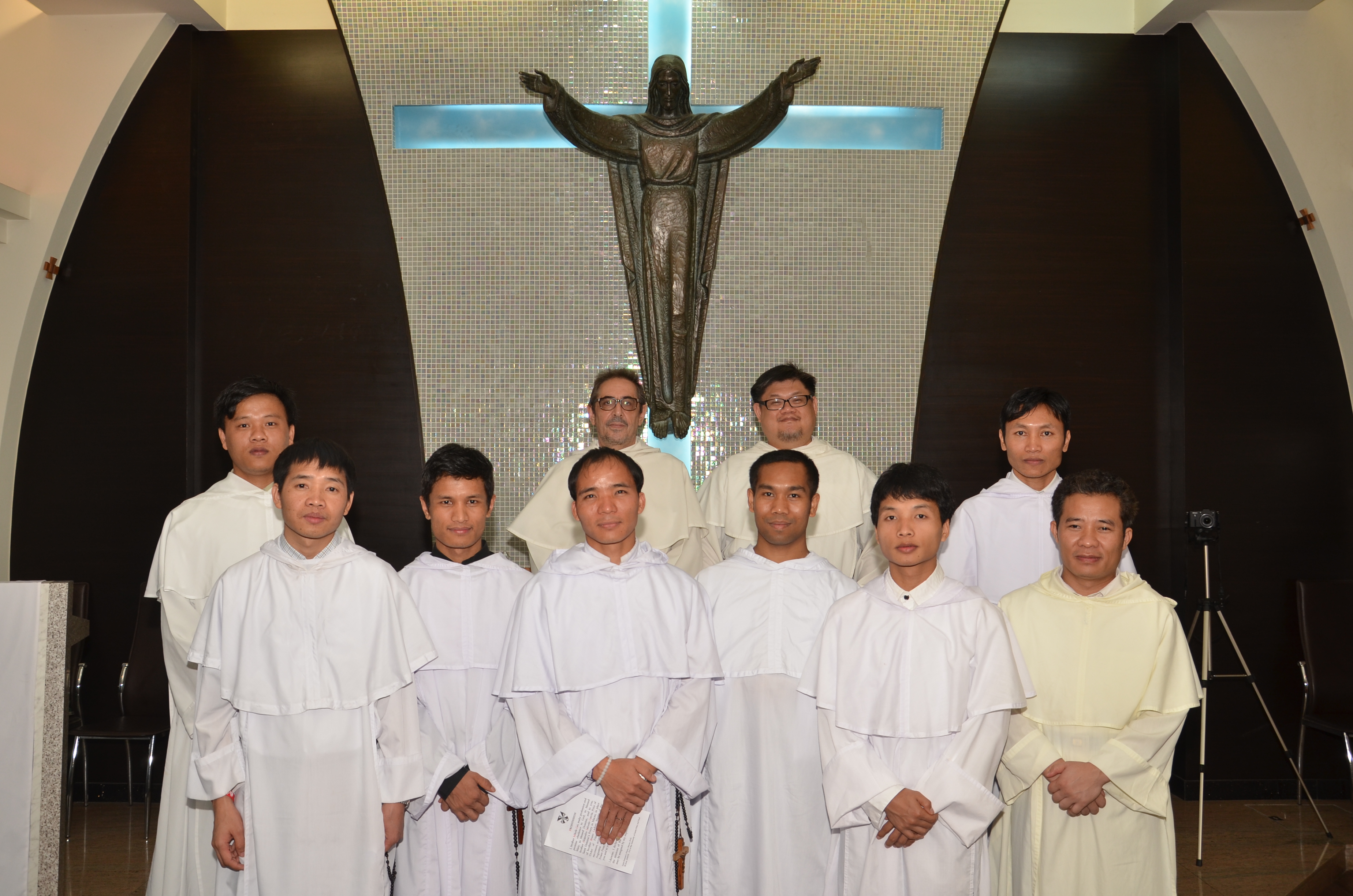 NINE BROTHERS RENEW THEIR RELIGIOUS PROFESSION