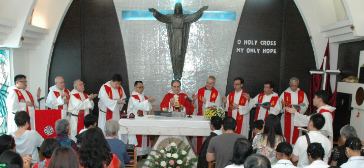 THREE BROTHERS MAKE SOLEMN PROFESSION