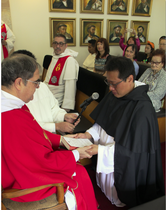 Dominican brother makes solemn profession