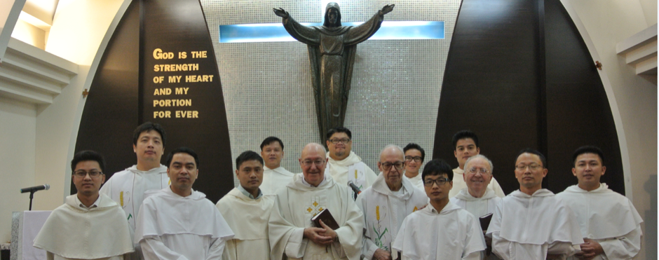 Twelve brothers renew their simple profession