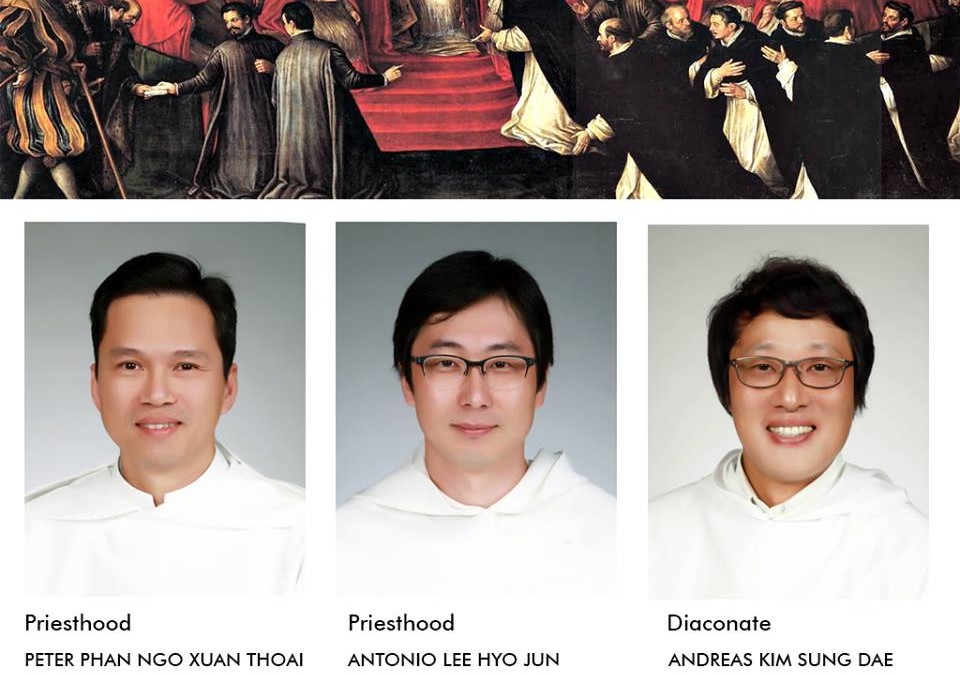 Ordination of Priests and a Deacon in South Korea