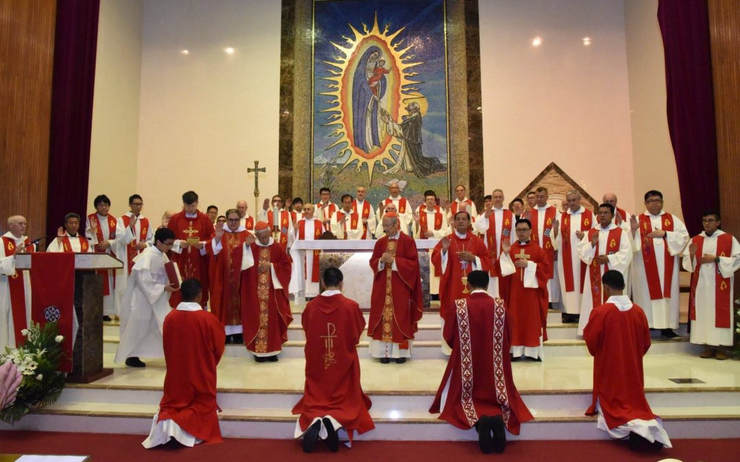 Celebration of the Jubilee 800 and  Ordination of Five of Our Brothers