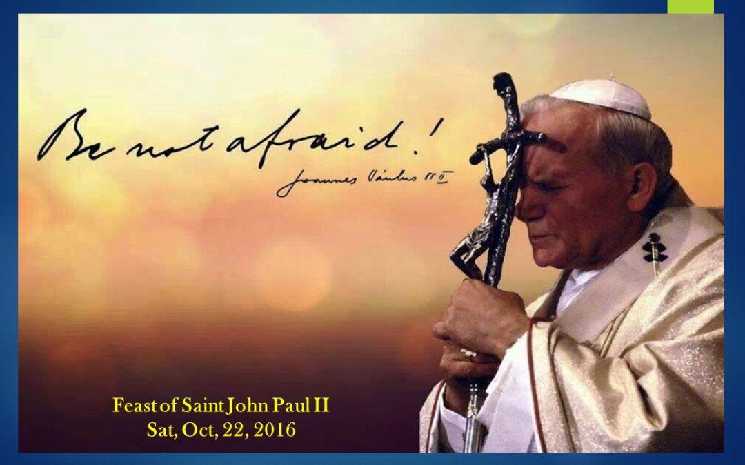 Remembering Saint John Paul II