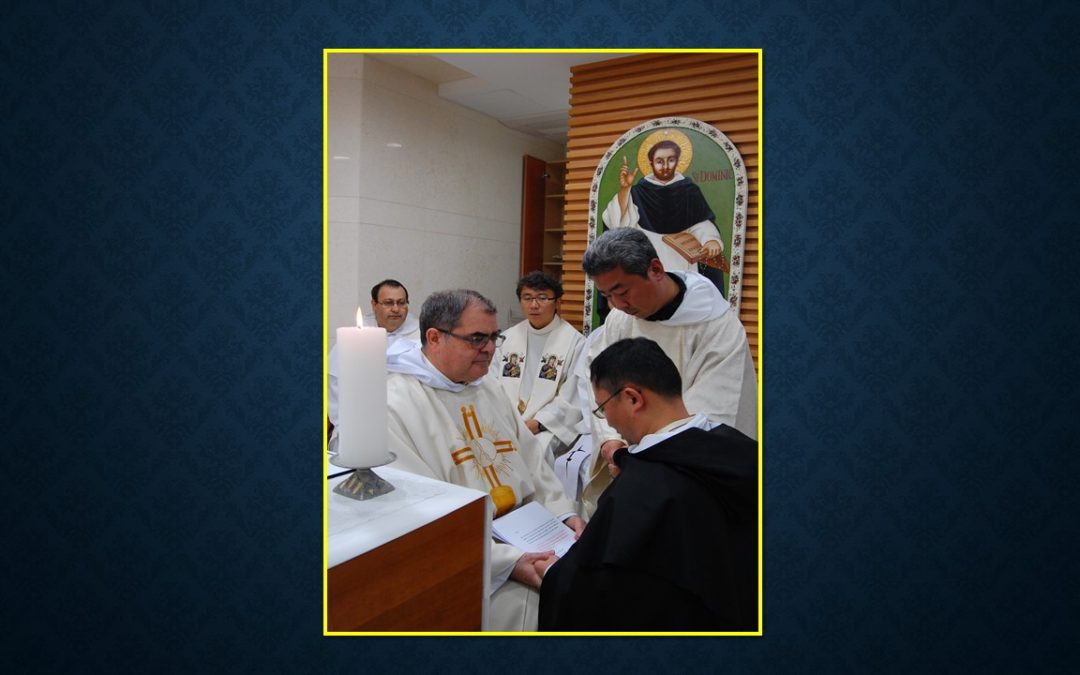 Solemn Profession of our Korean Bro. PÃ­o Yu Yousin